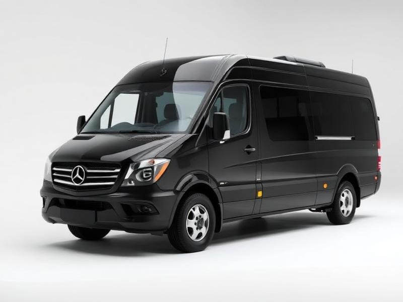 Black maxi van